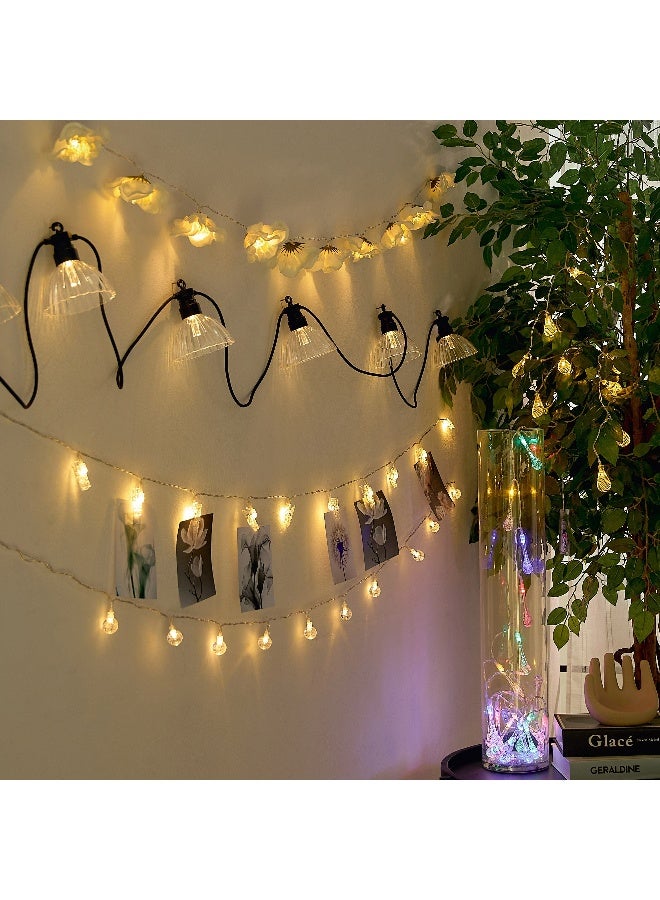 Home Box غطاء مصباح أكريليك Dux 8 مع ضوء LED دافئ خيط - Image 5