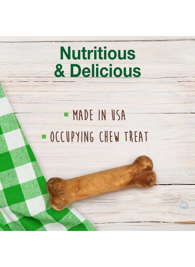 Nylabone Healthy Edibles Natural Dog Chews Long Lasting Roast Beef & Chicken Flavor Treats for Dogs, Small/Regular (12 Count)  - Image 2