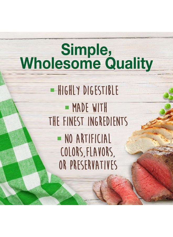 Nylabone Healthy Edibles Natural Dog Chews Long Lasting Roast Beef & Chicken Flavor Treats for Dogs, Small/Regular (12 Count)  - Image 3