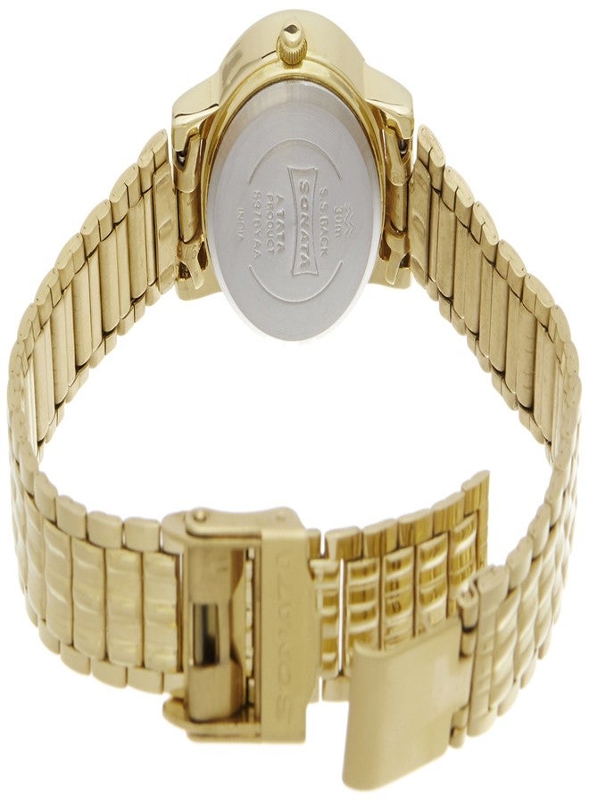 Sonata Analog Gold Dial Women's Watch NL8976YM09W/NN8976YM09W/NP8976YM09W - Image 2