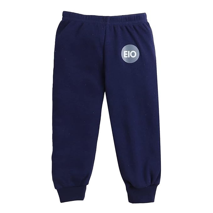 EIO Unisex Cotton Pajama Pants for Boys & Girls Combo Pack | Kids & Baby Soft Sleepwear Pyjamas Combo Pack | Toddler Breathable Nightwear Bottoms (Solid 5, 7-8 Y) - Image 5