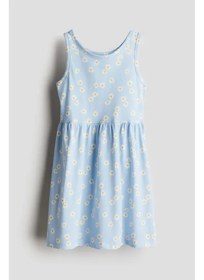 اتش اند ام Patterned cotton dress