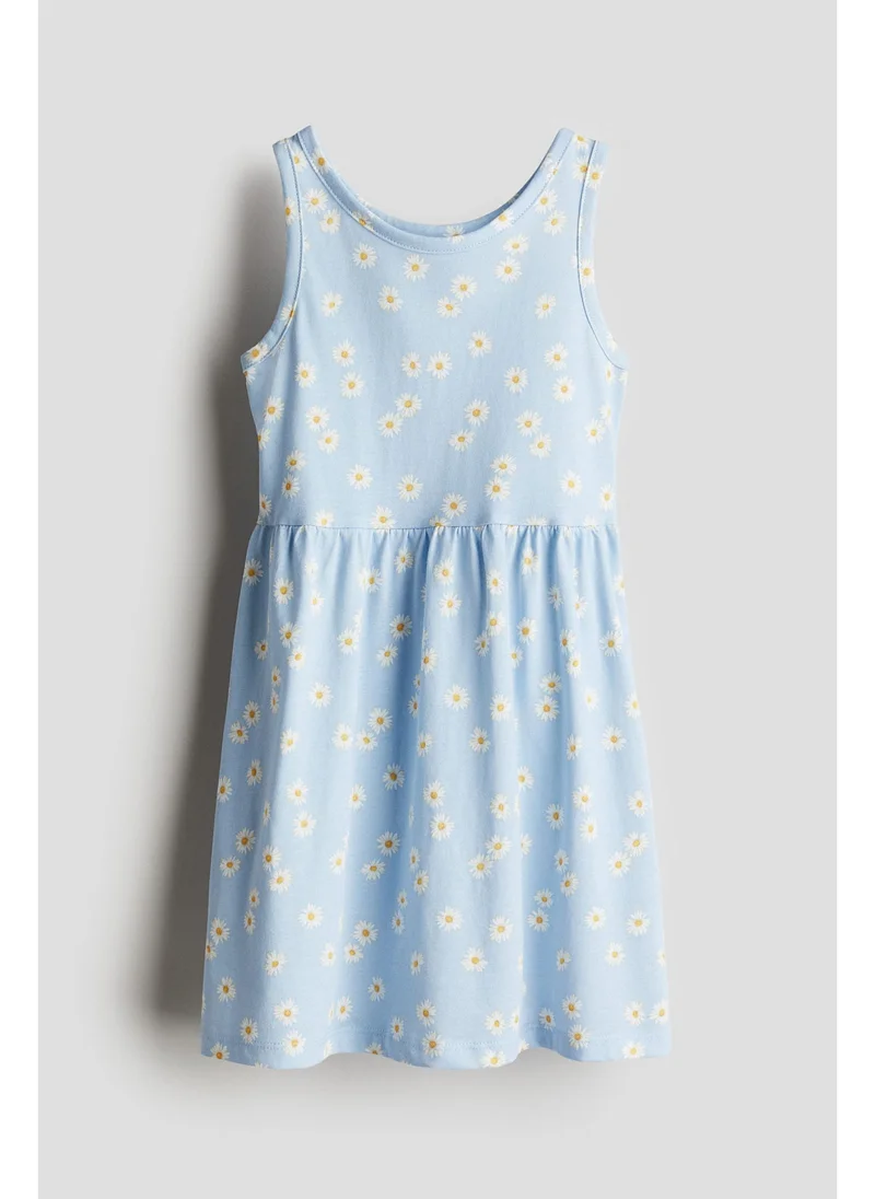 H&M Patterned cotton dress
