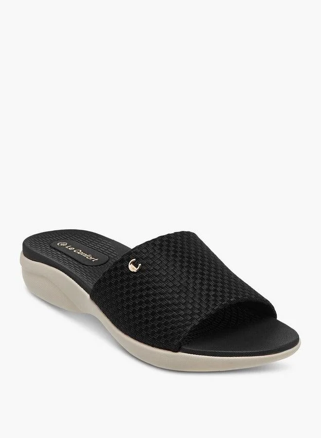 Le Confort Women's Textured Slip-On Sandals