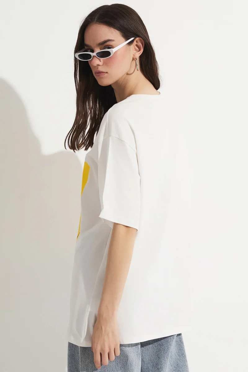 جون Printed 100% Cotton T-Shirt