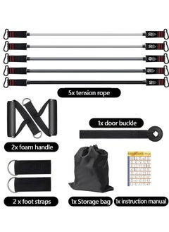 founder Resistance Bands, Exercise Bands with Handles, Fitness Bands, for Heavy Resistance Training, Physical Therapy, Shape Body, Yoga, Home Workout Set,Resistance Bands for Working Out(200lbs)  - Image 2