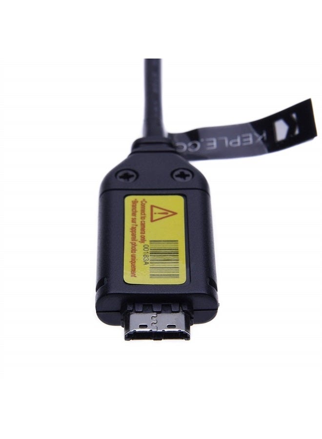 Keple شاحن USB وكابل بيانات لكاميرا سامسونج الرقمية S، SL، ST السلسلة: ST10، ST30، ST45، ST50، ST500، ST5000، ST510، ST5500، ST60 - بديل لـ (SUC-3 SUC-5 SUC-7) - Image 3