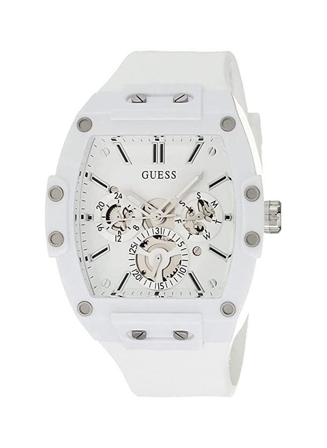 GUESS - ساعة يد سيليكون تناظرية للرجال - GW0203G2 - 43 مم - Image 1