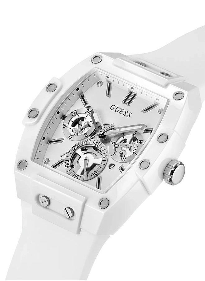 GUESS - ساعة يد سيليكون تناظرية للرجال - GW0203G2 - 43 مم - Image 1