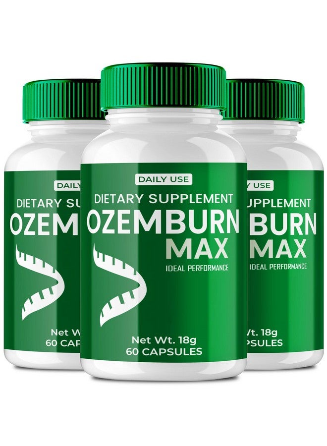 IDEAL PERFORMANCE كبسولات أوزم بيرن ماكس، حبوب مكمل أوزم بيرن ماكس الرسمية، دعم الصحة العامة، كبسولة كيتو طبيعية بالكامل للحفاظ على نمط حياة نشط وأهداف اللياقة البدنية، مراجعات أوزم بيرن ماكس المميزة (3 عبوات) - Image 1