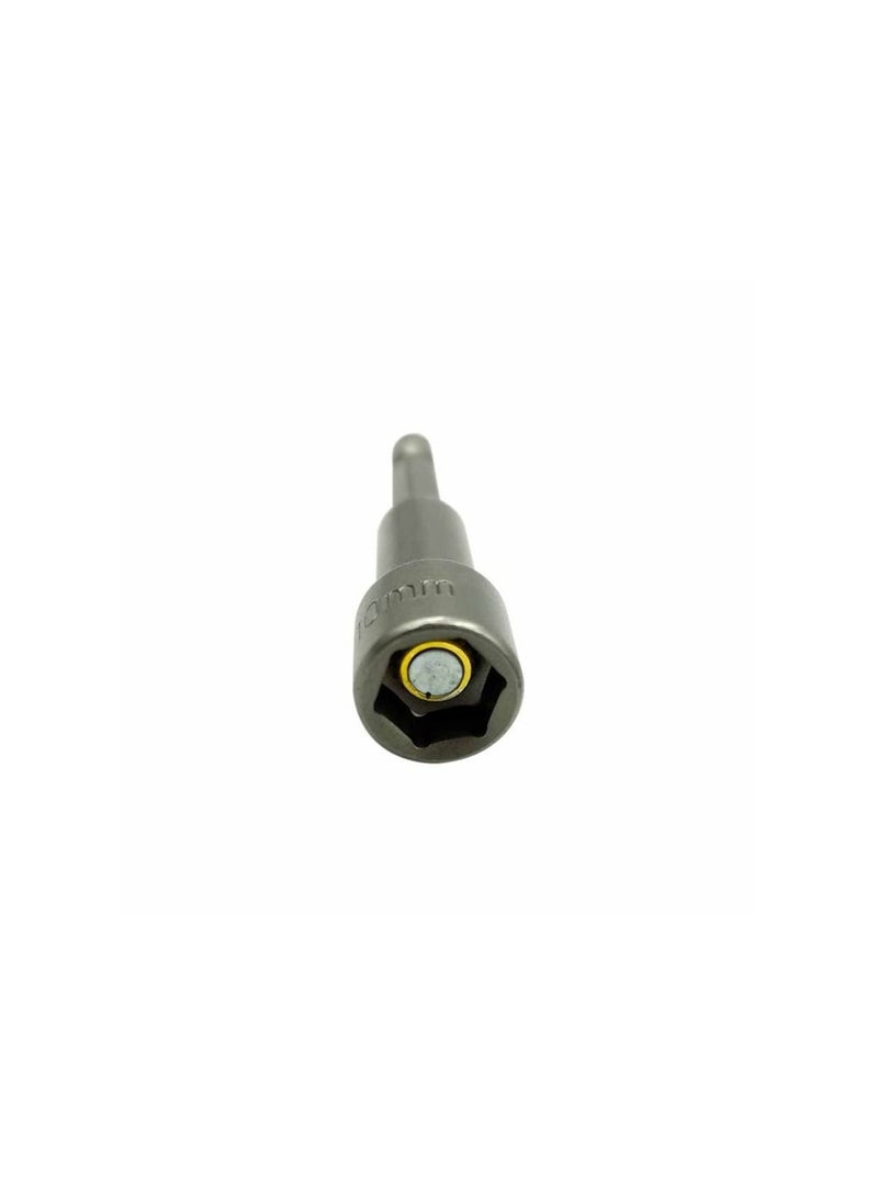 Strong Magnetic Chromium vanadium CRV 5 Pcs Set Magnetic Nut Socket for Drill 10mm Drill Nut Socket  - Image 5