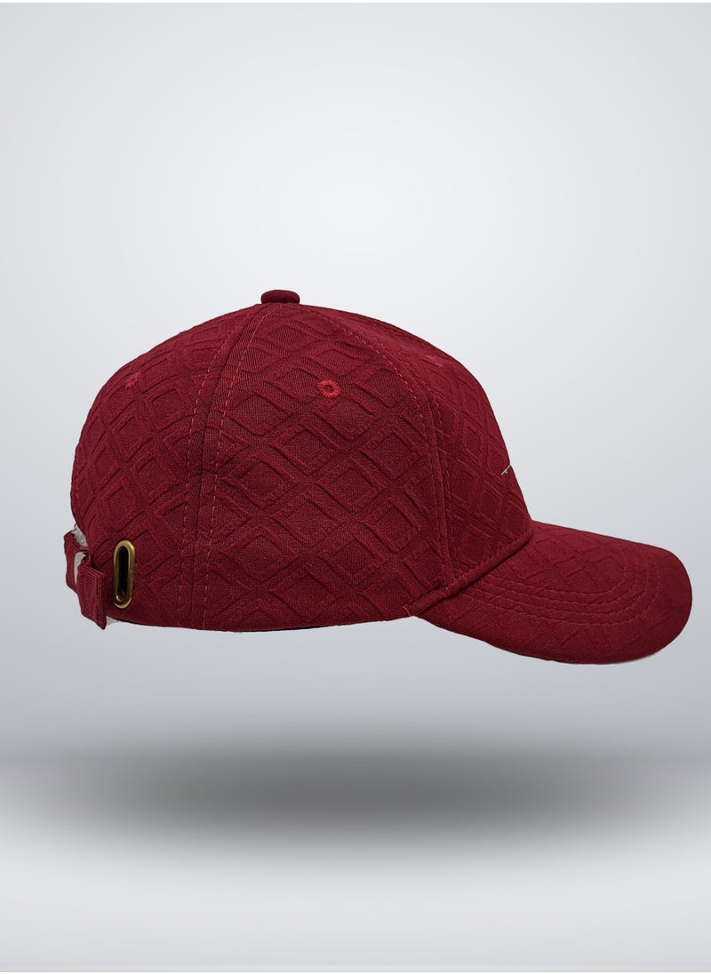 Rafale Front view Red Head Cap