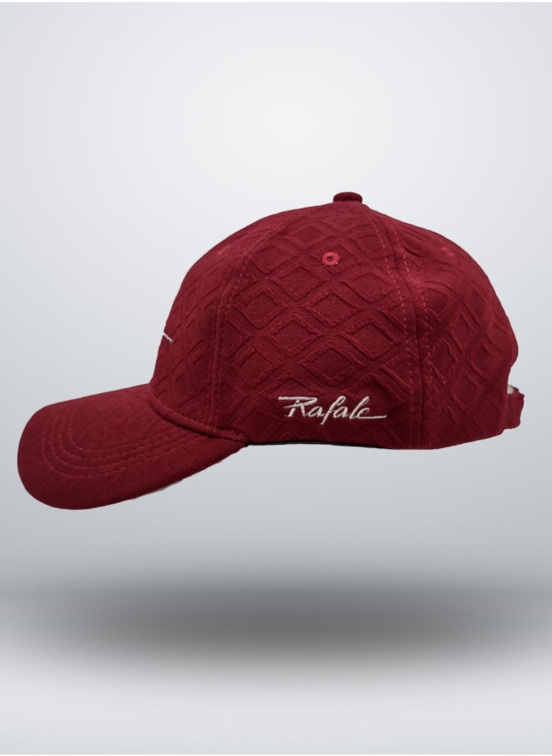 Rafale Front view Red Head Cap