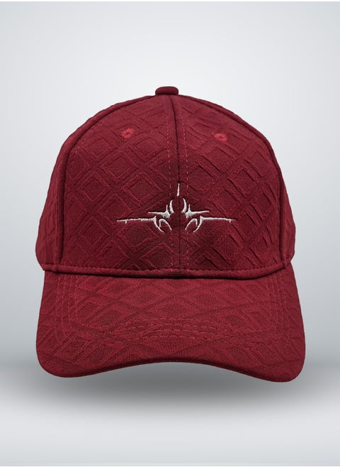Rafale Front view Red Head Cap
