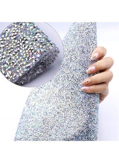 EBANKU Nail Table Mat, Foldable Nail Art Hand Pad Cushion Pad Hand Rest Manicure Tool Nail Art Background Mat (Sliver)  - Image 1
