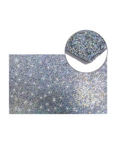 EBANKU Nail Table Mat, Foldable Nail Art Hand Pad Cushion Pad Hand Rest Manicure Tool Nail Art Background Mat (Sliver)  - Image 4