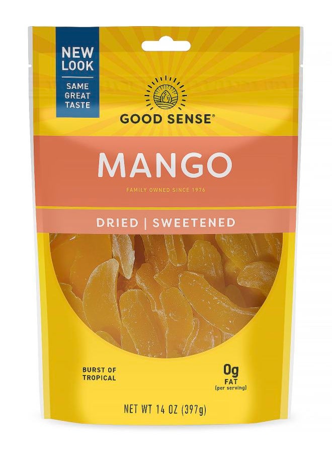 GOODSENSE - Mango Dried & Sweetened 14 oz (397 g) - Image 1