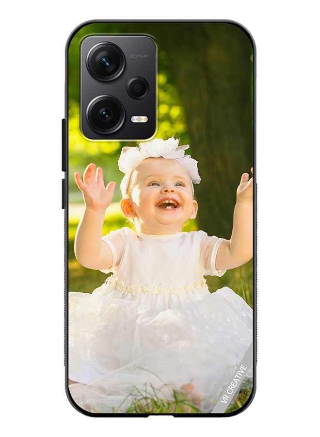 VR CREATIVE Protective Case Cover For Xiaomi Redmi Note 12 Discovery Princess Baby Girl Design Multicolour - Image 1