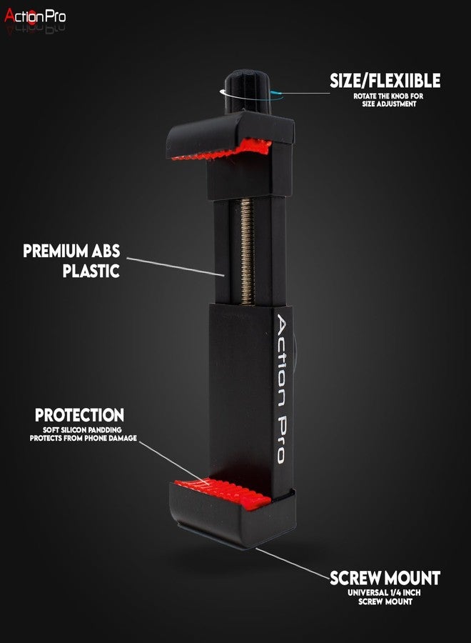 Action Pro Mobile Phone Holder Compatible with Xiaomi/Samsung/Vivo/Realme/Oppo/Apple/Micromax/Google (Pack of 1) - Image 5