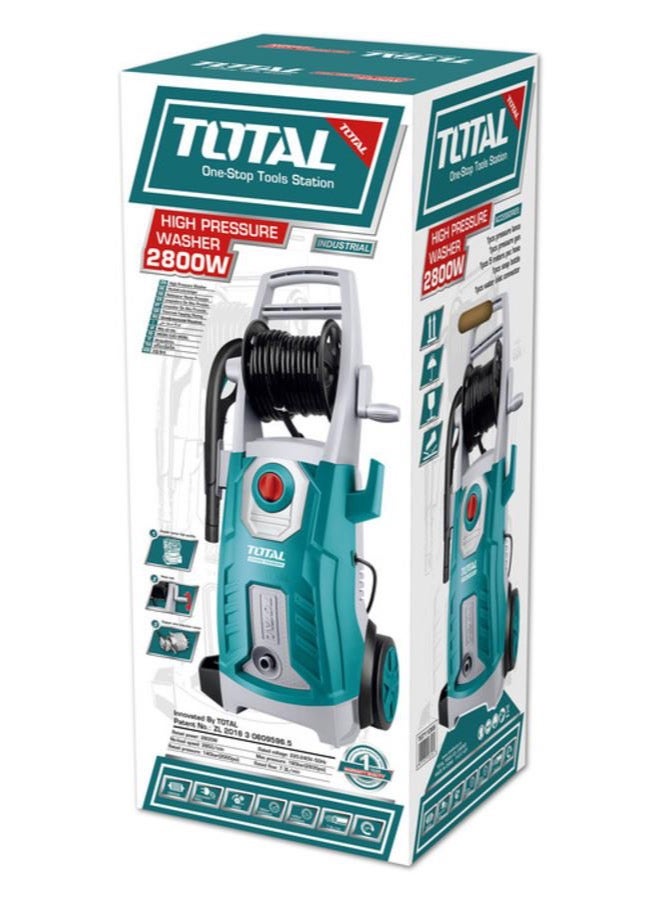 TOTAL High Pressure Washer 180 Bar 2800W TGT11266 - Image 3
