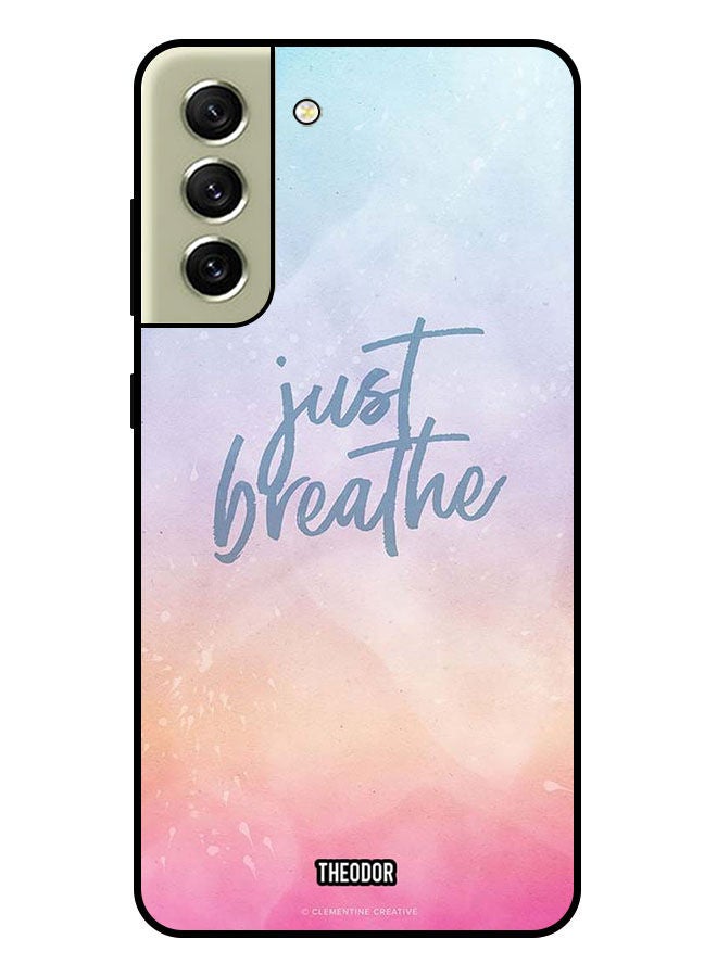 Theodor غطاء حماية لجهاز سامسونج جالاكسي S21 FE فقط تنفس - Image 1