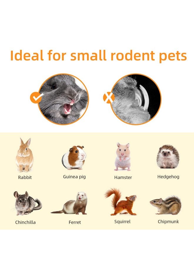 Niteangel Natural Bamboo Chew Toys for Rabbits, Chinchilla, Guinea Pigs and Other Small Animals