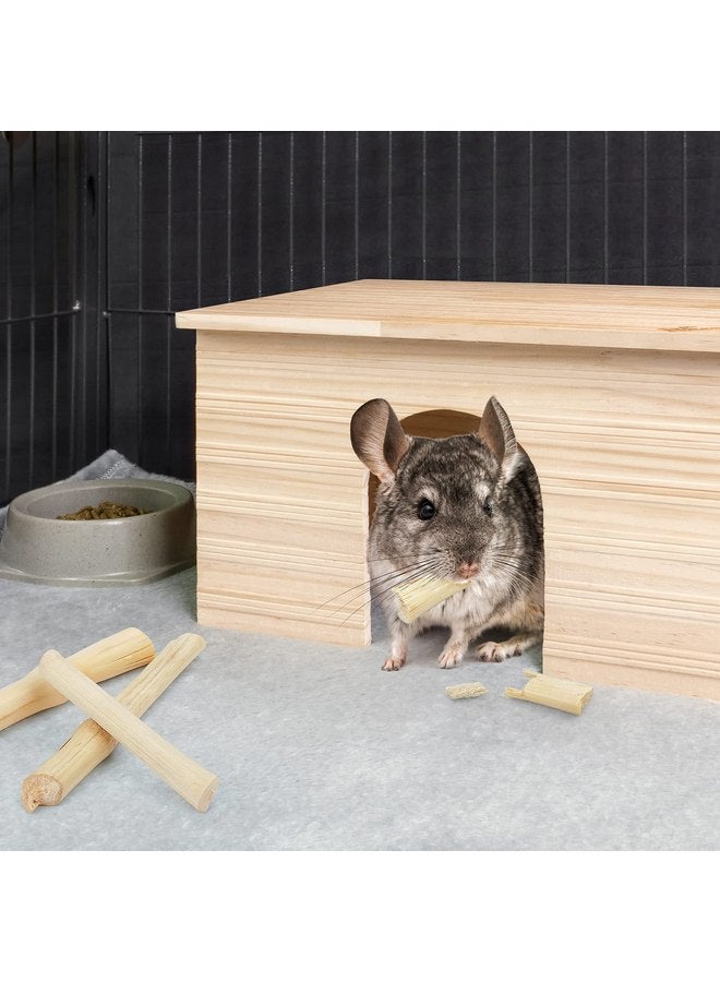 Niteangel Natural Bamboo Chew Toys for Rabbits, Chinchilla, Guinea Pigs and Other Small Animals