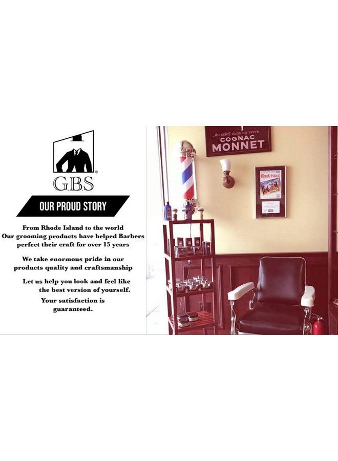 G.B.S موس حلاقة للرجال بحافة مستقيمة احترافية مع 20 شفرة ومجموعة حلاقة رطبة مثالية لتشكيل اللحية (أسود) - Image 4