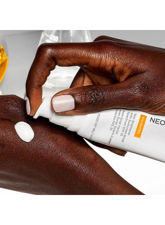 نيوستراتا كريم نيوستراتا إنلايتن لتفتيح البشرة مع عامل حماية من الشمس SPF35، 40 جم - Image 3