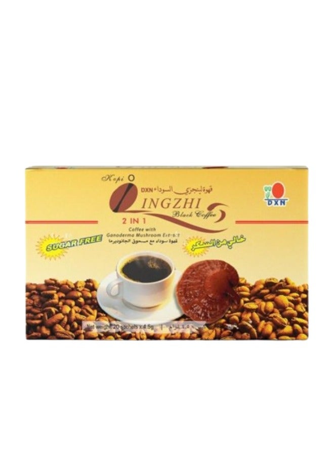 DXN Lingzhi Black Coffee 2 In 1  - Image 2