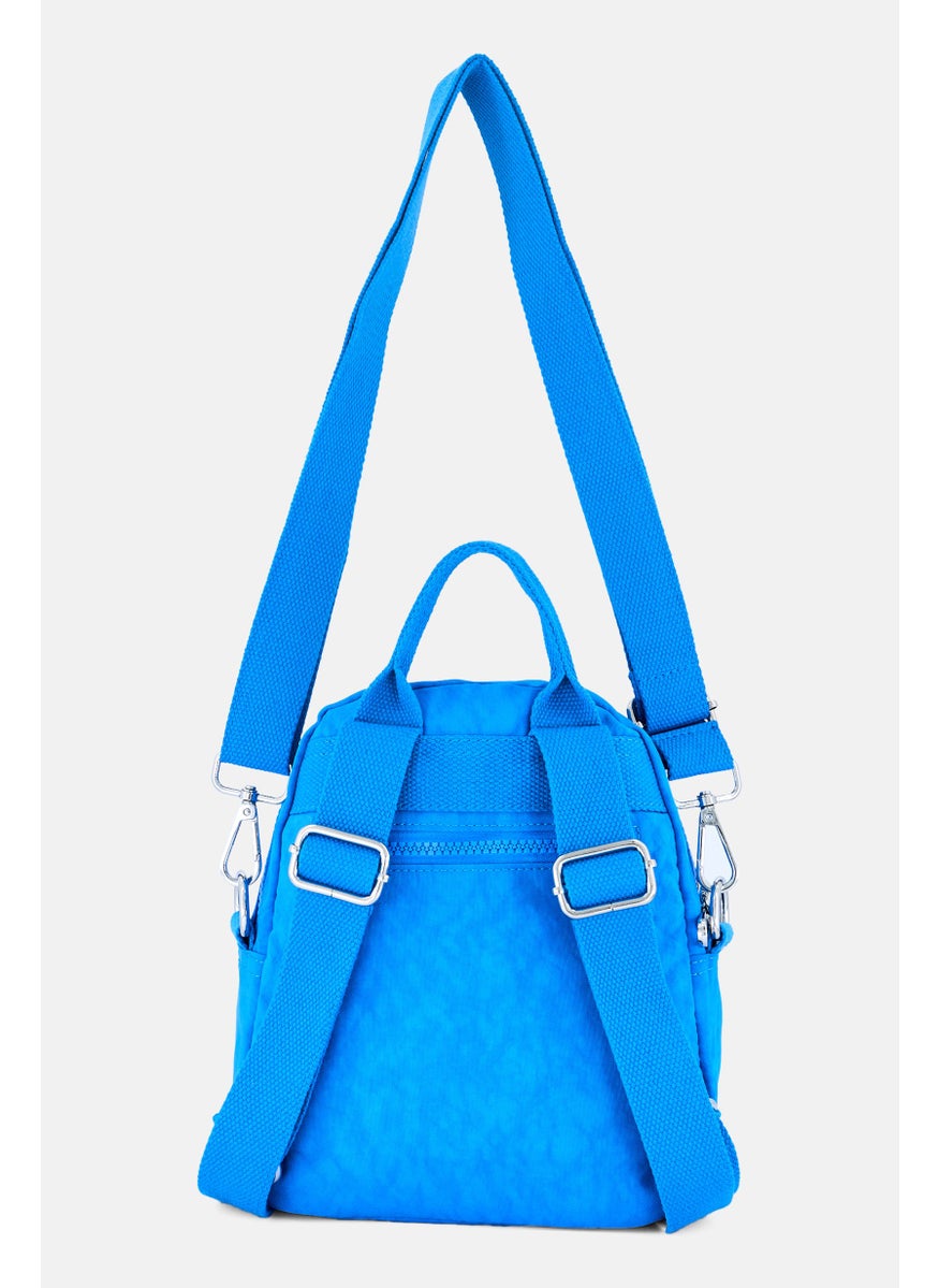 I Love Fashion Women Brand Logo Mini Backpack 21 L x 24 H x 8 W cm, Blue  - Image 2