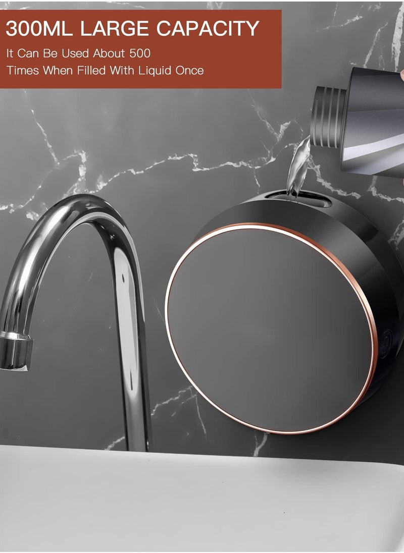 SYOSI - Automatic Foam Soap Dispenser, Wall-Mounted Non-Contact Infrared Intelligent Induction Foam Machine, 300Ml Large Capacity, Suitable For A Variety Of Cleaning Liquids, Can Be Used In Toilets, Kitchens - Image 1
