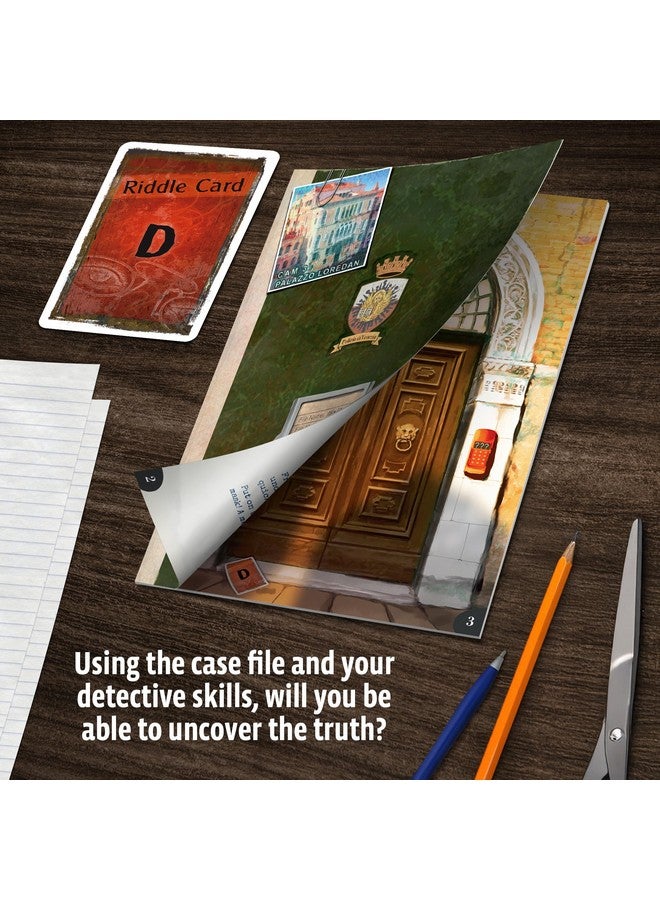 Thames & Kosmos EXIT: اللعبة - مؤامرة فينيسيا، غرفة هروب في المنزل، إيطاليا، لعبة غموض تعاونية، ألغاز عقلية - Image 4