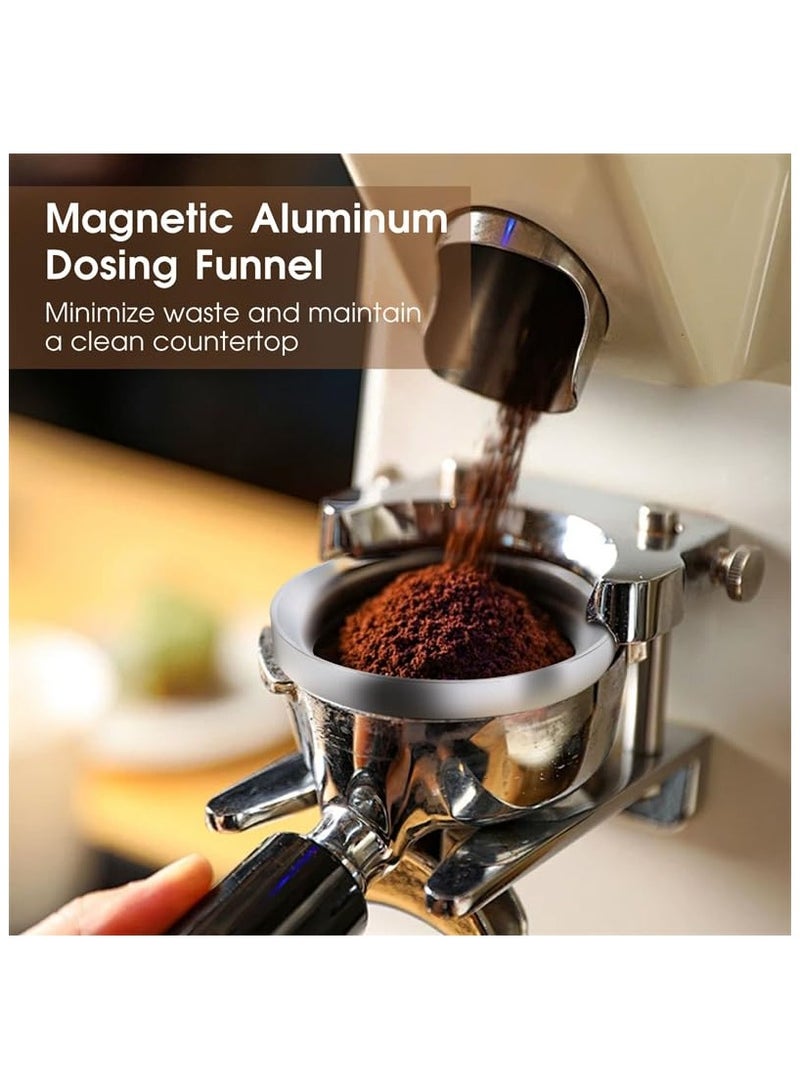 51mm Espresso Accessories Kit, Spring Loaded Calibrated Tamper, WDT Tool and Dosing Funnel Set Fits Espresso Coffee Machines and 51 mm Portafilters - Image 4