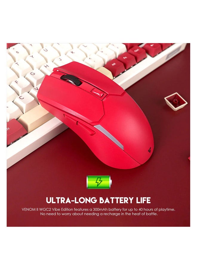 FANTECH Venom Ii Wgc2 Vibe Edition Wireless 2.4Ghz Gaming Mouse With Rechargeable Battery  - Image 4