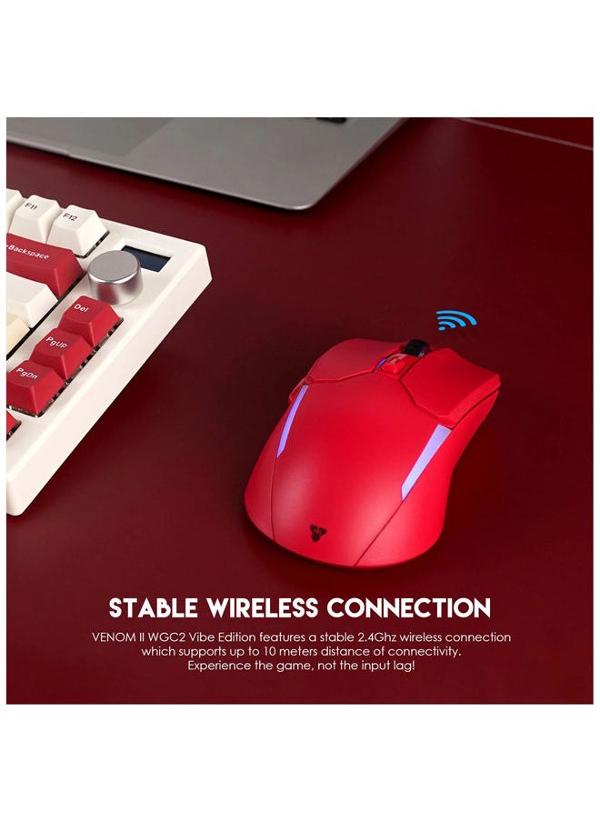 FANTECH Venom Ii Wgc2 Vibe Edition Wireless 2.4Ghz Gaming Mouse With Rechargeable Battery  - Image 3