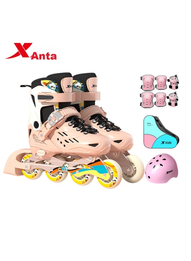 Xtep Roller Skates For Children, Inline Skates For Girls, Roller Shoes For Kids, Boys' Roller Skates - Image 1