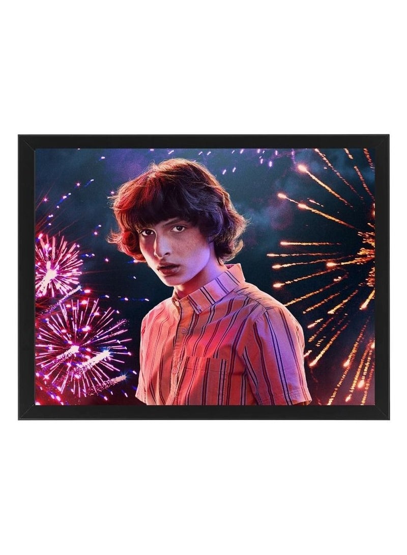 RKN Stranger Things Wallpaper Wall Art Poster Frame 30x40 cm - Image 1