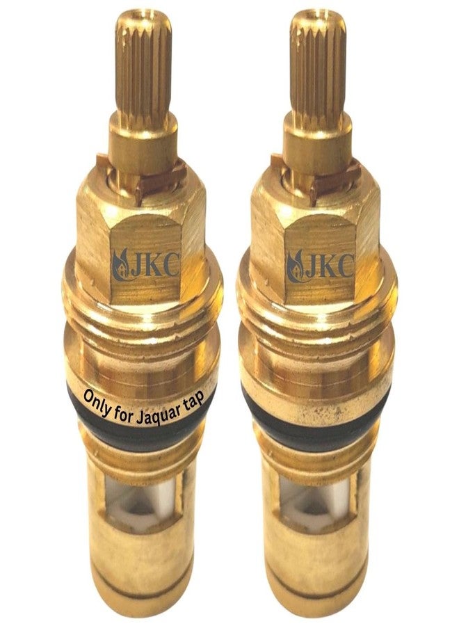 JKC Brass Jaguar Tap Spindle For Water Tap Spares And Accessories Parts For Jaquar Type Tap (Marvel Type) (Pack Of 2) - Image 1