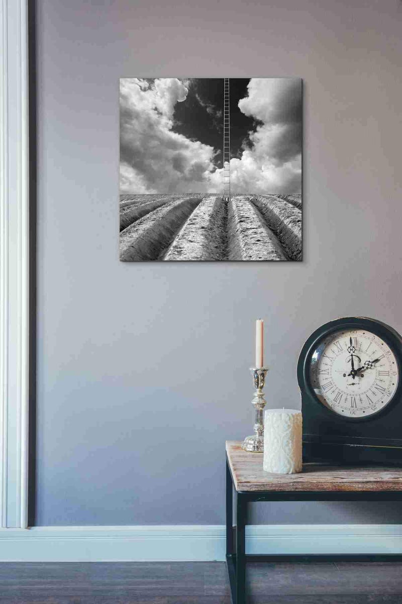 Epic Graffiti 'Jacob's Ladder' by Dariusz Klimczak, Canvas Wall Art, 18"x18" - Image 3