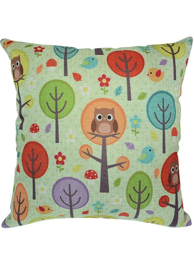 نيبمينينت غطاء وسادة ديكور من الكتان متعدد الألوان