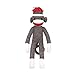 Plushland Brown Original Sock Monkey Adorable Hand Knitted Stuffed Animal Toy Giftfor Kids Babies Teens Girls and Boys Baby Doll Present Puppet 20 Inches - Image 4