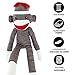 Plushland Brown Original Sock Monkey Adorable Hand Knitted Stuffed Animal Toy Giftfor Kids Babies Teens Girls and Boys Baby Doll Present Puppet 20 Inches - Image 3