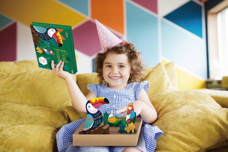 Avenir Sticker Book, Forest Themed, 16 Background Scenes, Including Pop Up Scenes, 300 Stickers, Ideal for On The Go, for Ages 3+ - Image 2