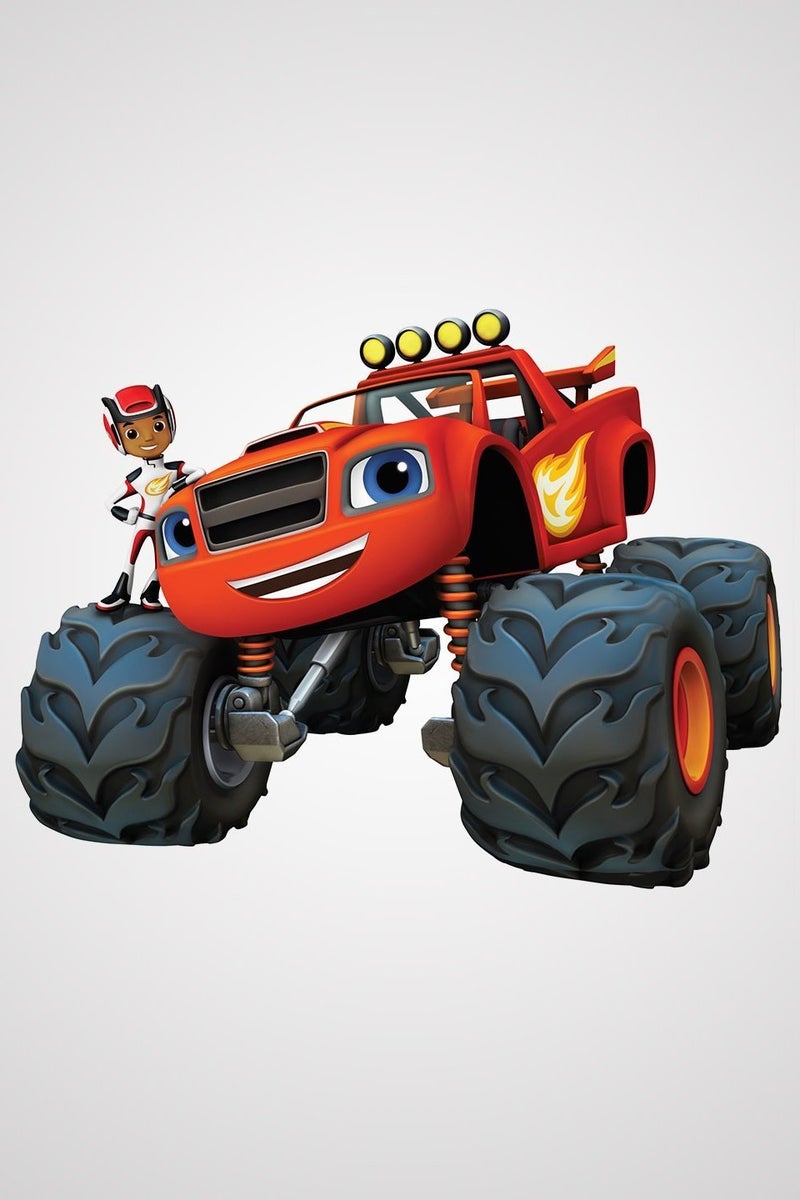 RoomMates RMK3119SCS Blaze & The Monster Machines Peel and Stick Wall Decals