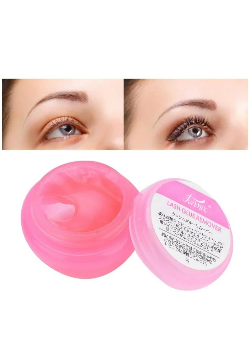فونميكس كريم إزالة لاصق الرموش، مزيل لتمديد الرموش، مزيل لاصق تمديد الرموش المحمول، كريم إزالة جل لاصق زراعة الرموش - Image 1