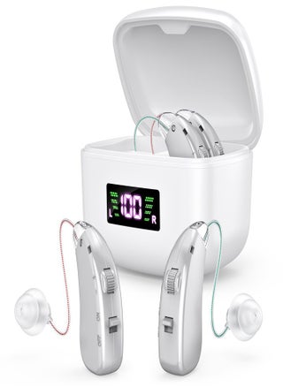 New hearing aid for seniors, noise reduction, amplifier, with LED charging case, suitable for moderate to severe hearing loss (silver) - pzsku/ZFE06FB1AF326B3AD4CC5Z/45/_/1734155106/c0a99021-5433-4015-936e-04acb53e6187