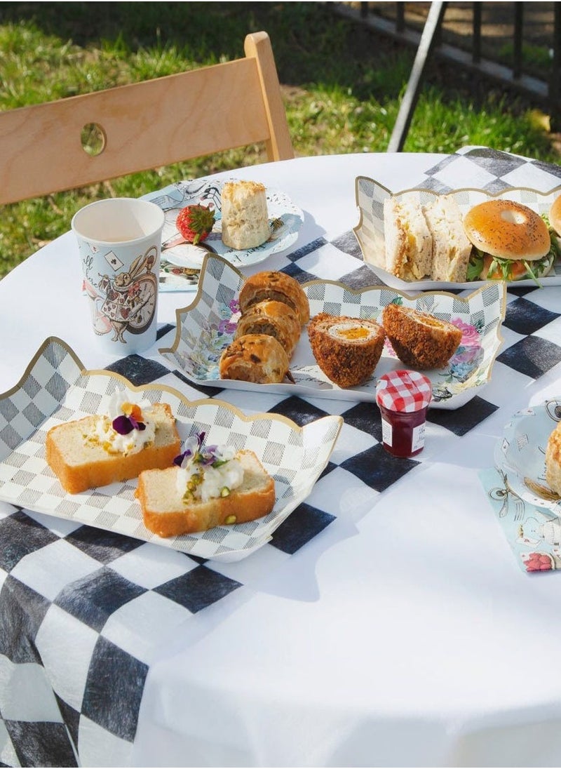 توكينج تيبلز مفرش طاولة بنقوش متناسقة - Image 1