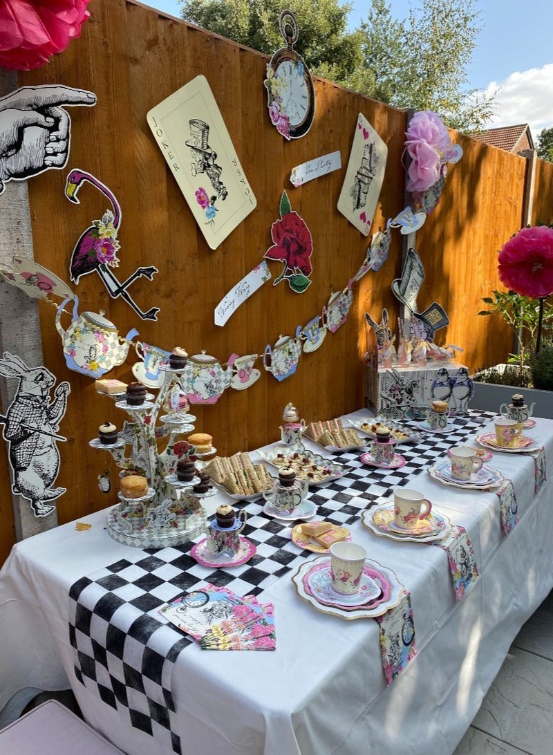 توكينج تيبلز مفرش طاولة بنقوش متناسقة - Image 5