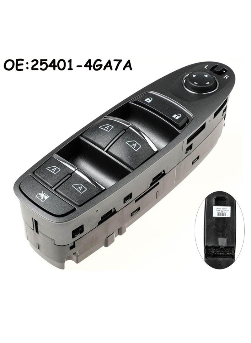Door On/OFF Window Switch Button Compatible With Infiniti 12+15 Pins Window Master Control Switch Button Parts No  25401-4GA7A 25401-3JA1A - Image 4